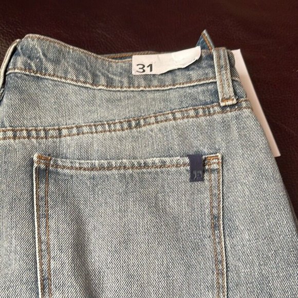 JOE’s women’s The Luna Cutoff Denim Bermuda Shorts DAWN, Size 31. - Picture 8 of 8